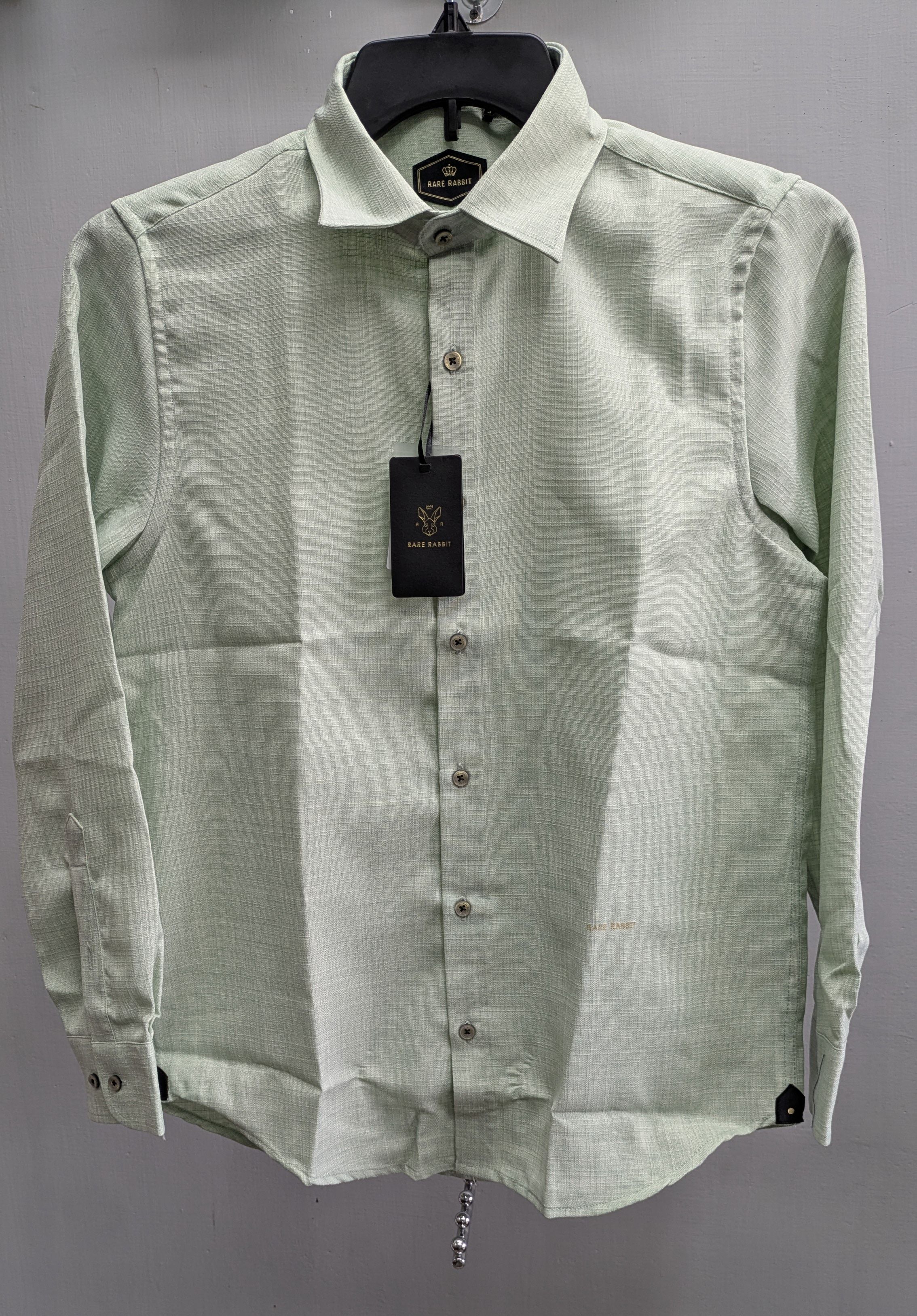 Linen cotton pista chio green