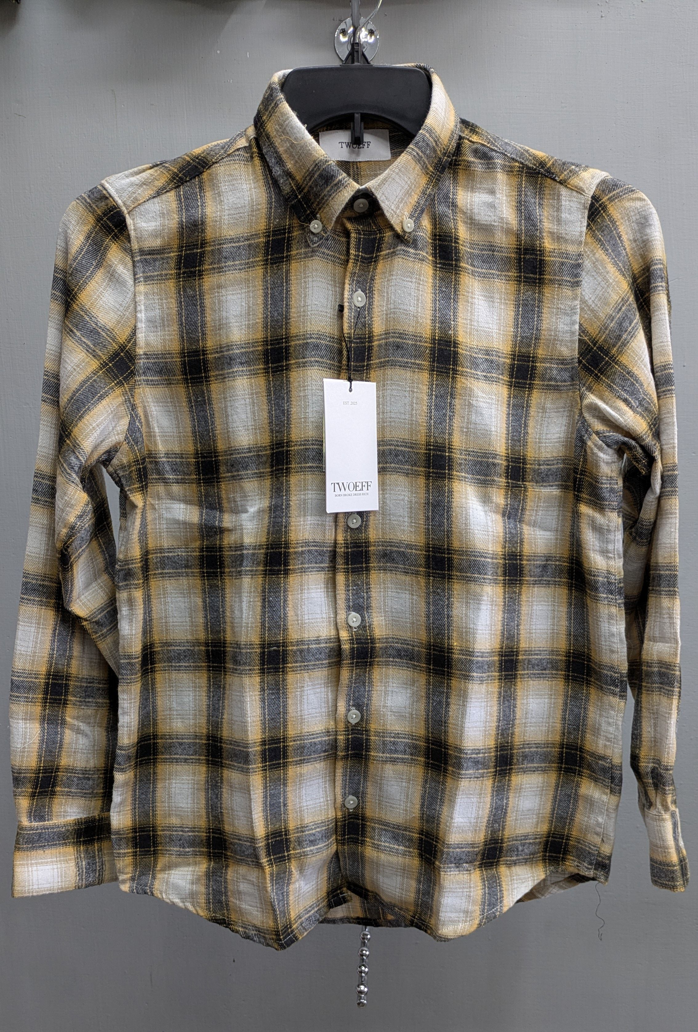 Brush cotton checks tartan checks