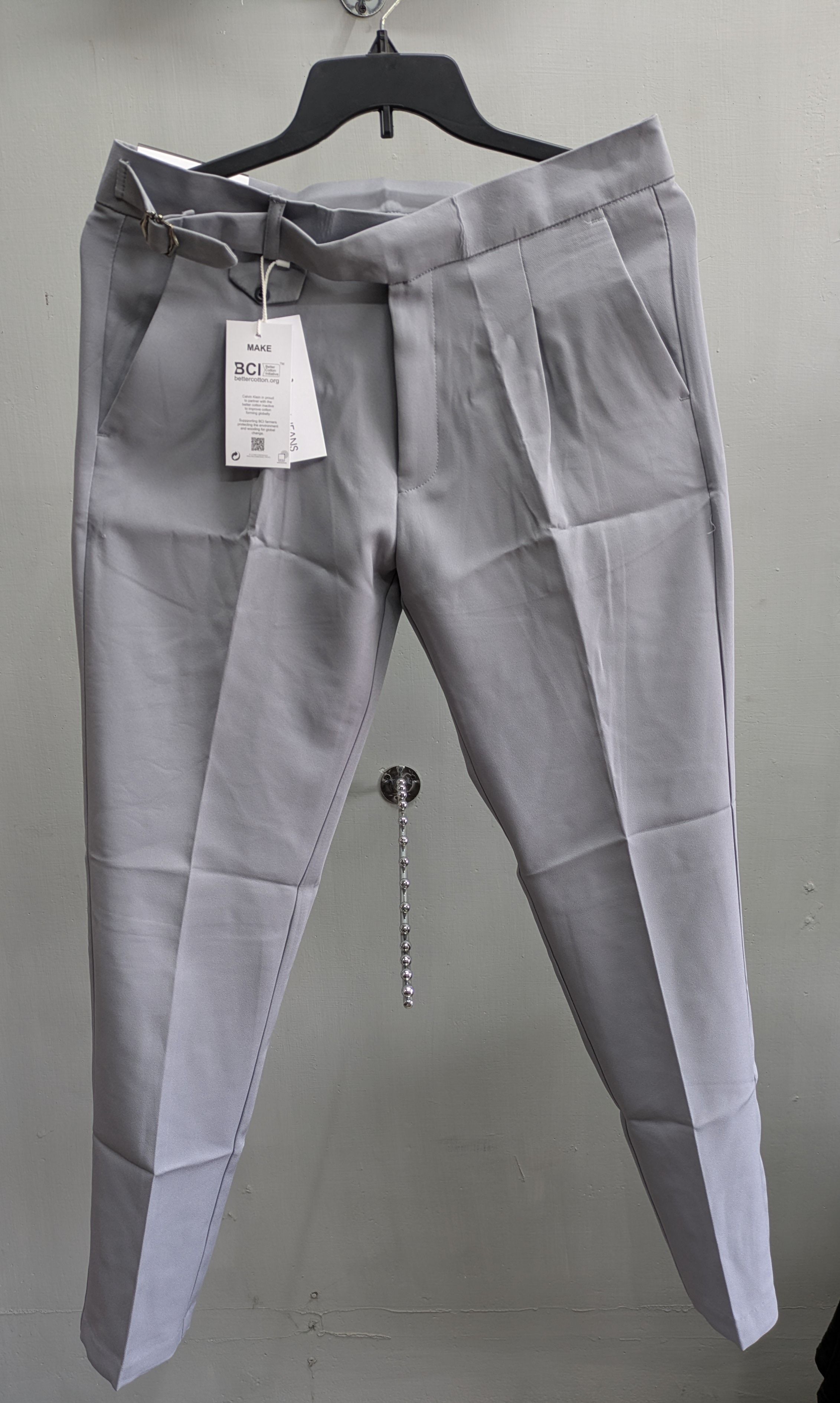 gurkha pants light grey