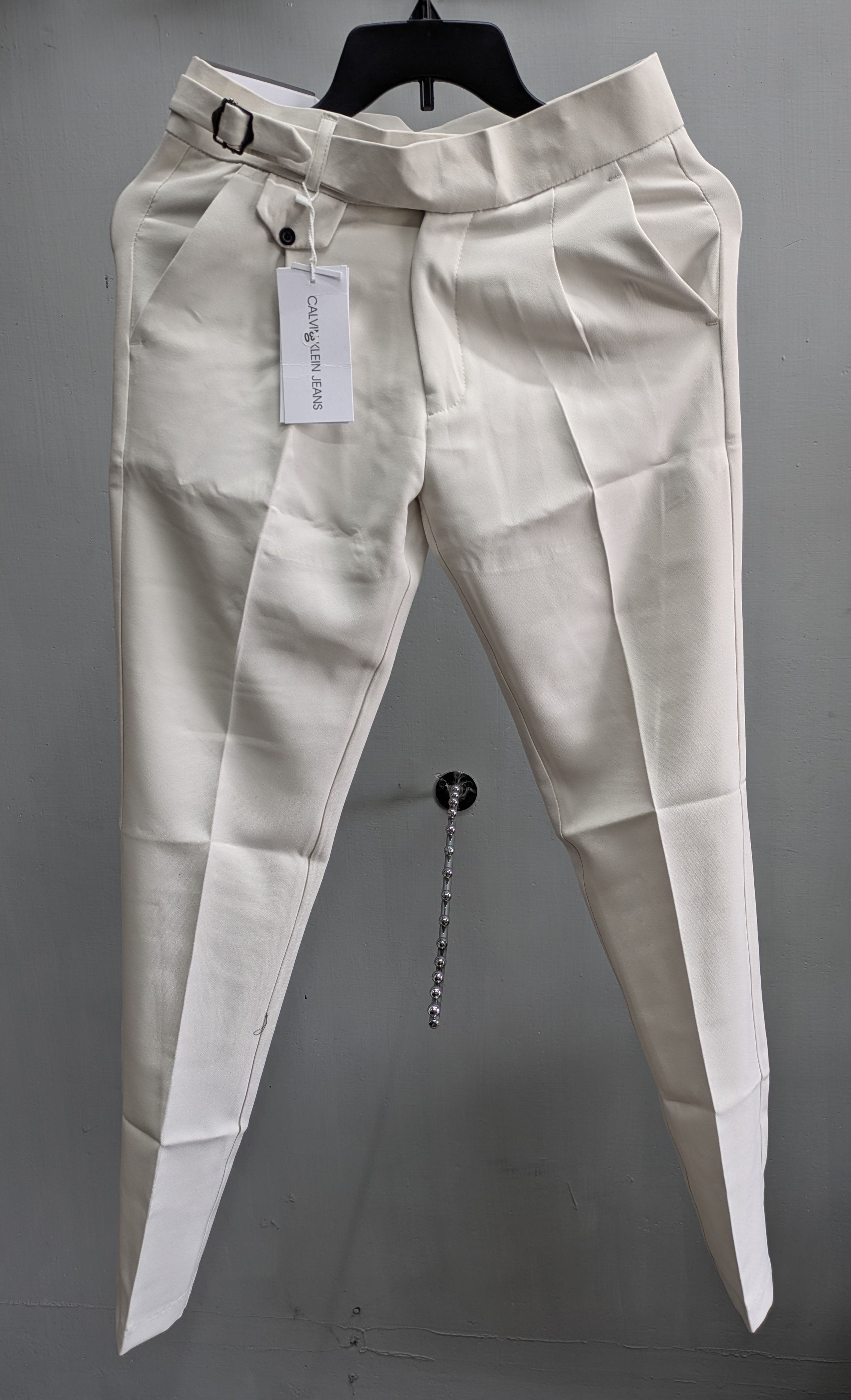 gurkha pants off white