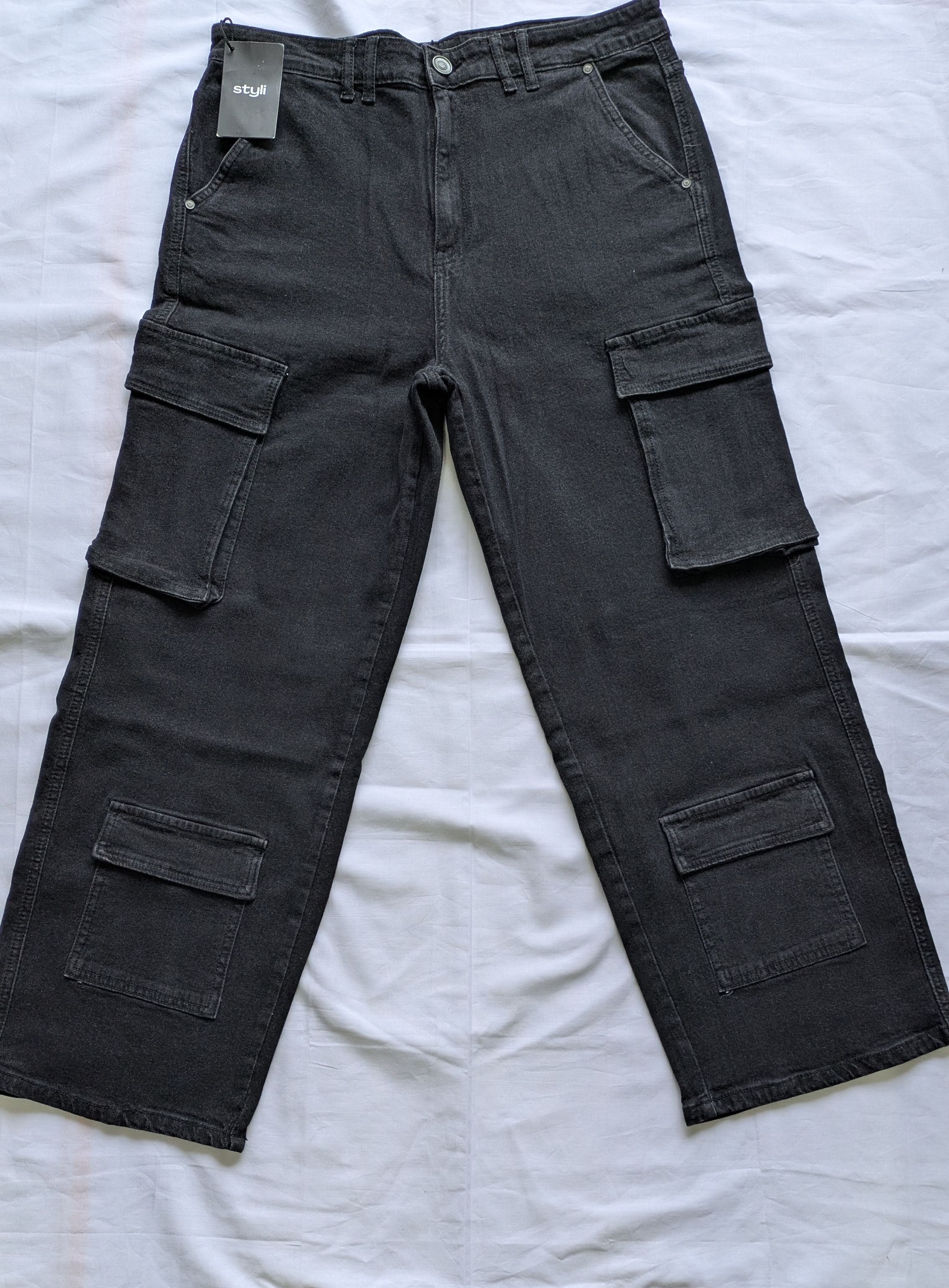 Baggy jeans charcoal